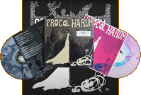 Procol Harum - 1967 A White Shade of Pale - Gray/Black & Pink/Purple/Blue Starburst vinyl LP  - 170 kr.